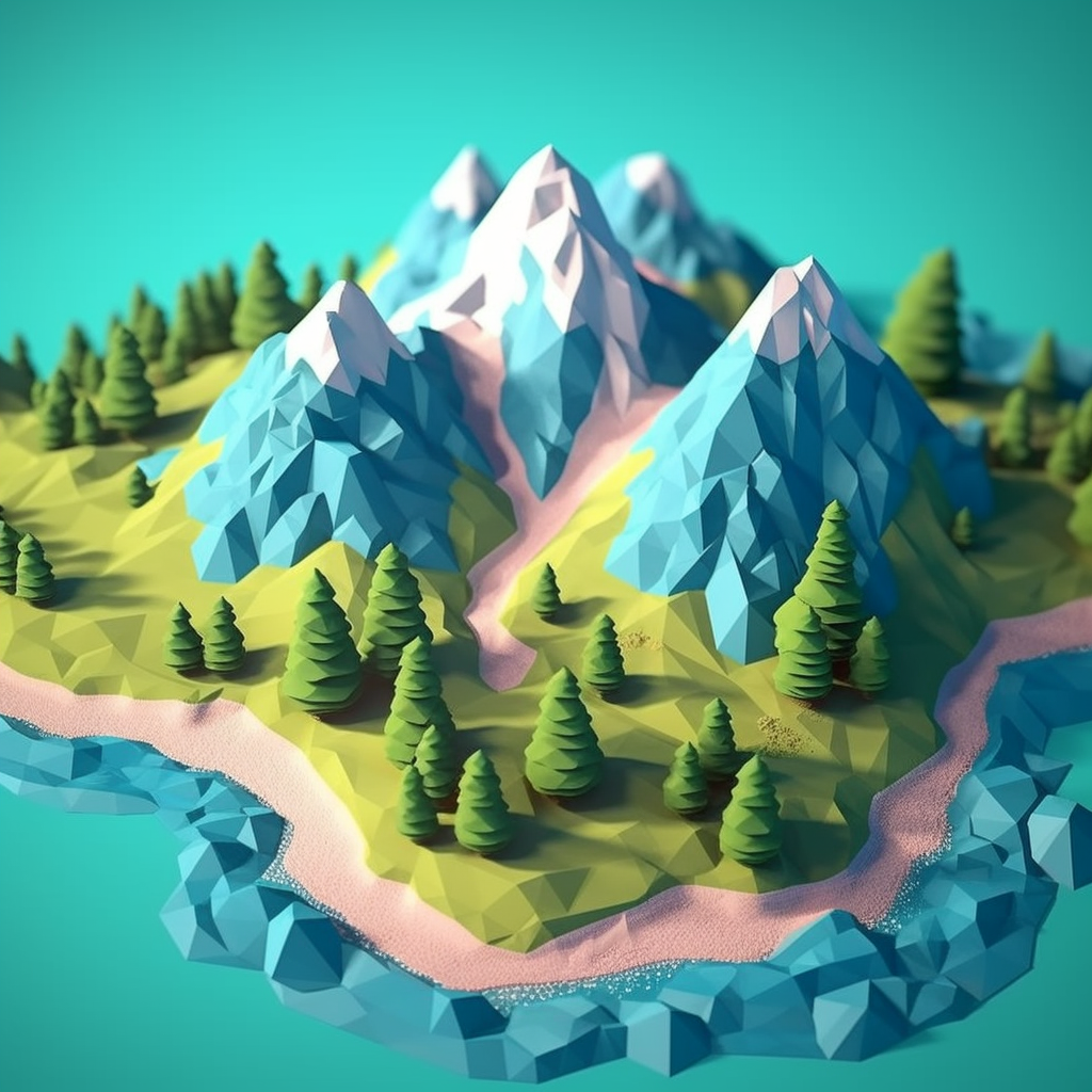 How To Create Low Poly Terrain on Blender